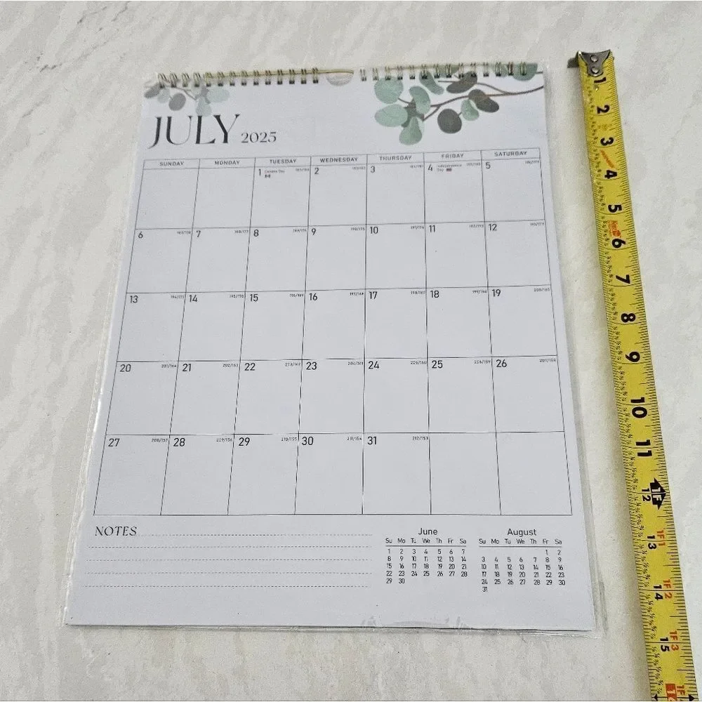 2025 - 2026 Wall Calendar